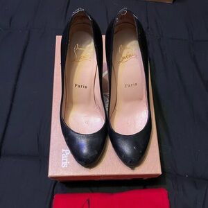 Christian Louboutin black patent